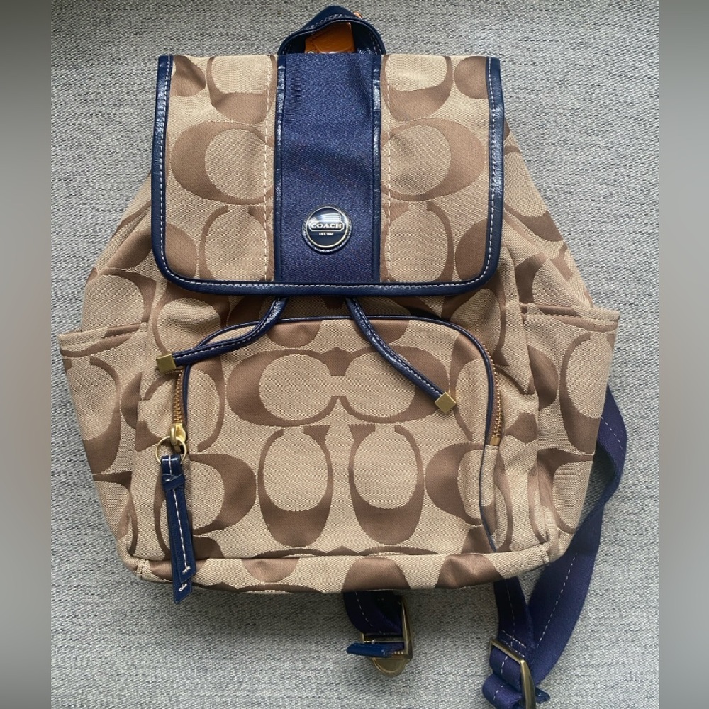 Authentic Coach Backpack